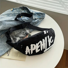 Trendy Large-Capacity Sports Waist Bag for All Ages