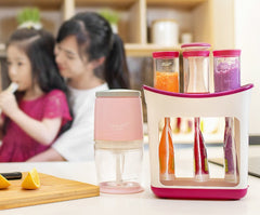 Baby Food Squeeze Station and Storage Set