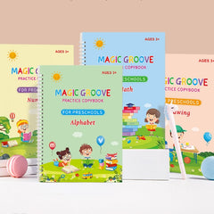 Children's English Groove Magic Font Practice Set