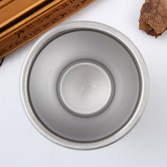 Creative Bamboo Insulated Cup - Double Layer Stainless Steel