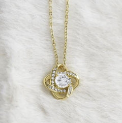 Four-Leaf Clover Eternal Love Pendant