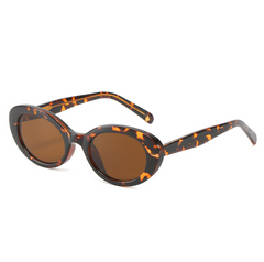 Oval Frame Fashion Sunglasses