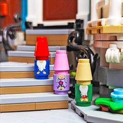 Lavender Garden Gnome - Custom Printed - Made Using LEGO® Parts