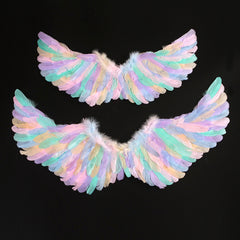 Unicorn Angel Feather Wings Costume Props for All Ages