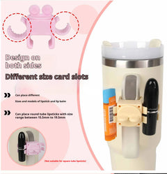 Silicone Cup Lipstick Key Clip