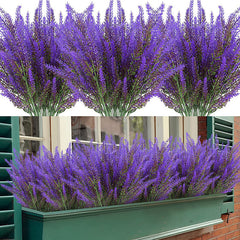 Amazon Artificial Lavender Flowers for Outdoor Use