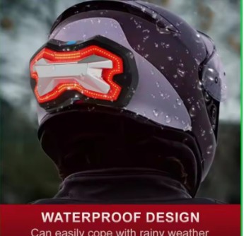 Wireless Helmet Turn Signal Light
