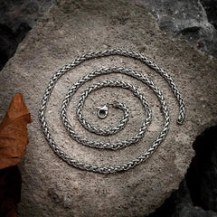 Vintage Vikings Loki Hollow Necklaces Men Stainless Steel Norse Mythology Trinity Pendant Amulet Scandinavian Jewelry Male Gifts
