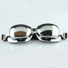 Motorcycle Goggles Vintage Windproof UV Protection for Harley