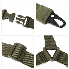 Tactical One Point Gun Sling Military Strap Airsoft Rifle Slings Paintball Shooting Hunting Accessories Single Point Gun Rope