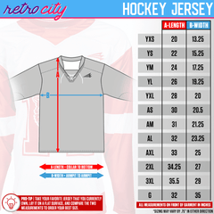 Haunted Mansion Ride 'Hitchhikers' Lace-Up Hockey Jersey (J3)