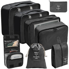Travel Buggy Bag 7PCs Luggage Storage Set