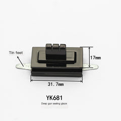 Wholesale Metal Turn Lock for Handbags and Gift Boxes