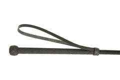 Huntley Equestrian English Riding Crop with Handle, 26" Inches, Black