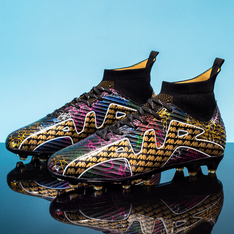 Men's Outdoor Soccer Shoes in Microfiber Material