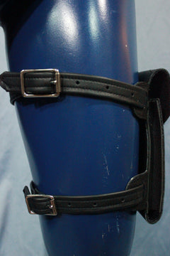 Leather Thigh Pouch Cell Phone Holster