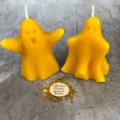 Beeswax Wishing Ghosts Spell Candle Set - Spirit Guide & Ancestor Magic