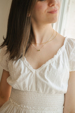 CZ Birthstone Necklace