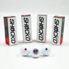 SHOCK'D Golf Balls - Patriot Edition