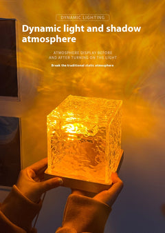 Rotating Water Wave Ambience Lamp