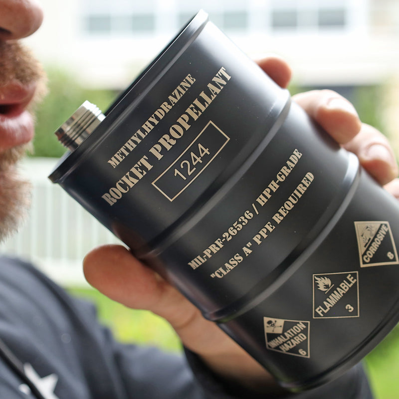 The Rocket Propellant 25oz Flask