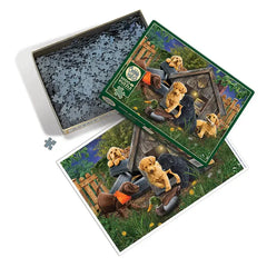 In the Doghouse 1000 Piece Jigsaw Puzzle Cobble Hill