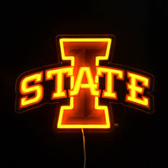 Iowa State Cyclones LED Neon Sign - Standard (15" x 10.58")