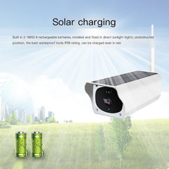 Outdoor Solar Wireless WiFi Security Camera with Night Vision