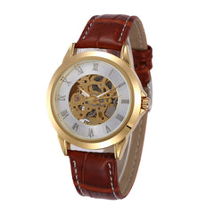 Shenhua Men's Fashion Swiss Hollow Automatic Watch