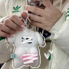 Cute Plush Dog Keychain Doll Birthday Gift