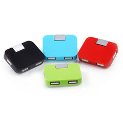HUB Quartet USB Square Splitter for Computers