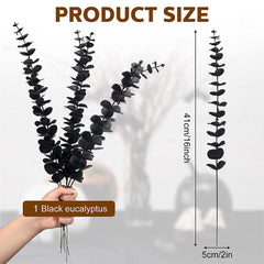 38cm Eucalyptus Leaf Artificial Plant for Decoration
