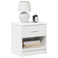 Bedside Table with Drawer 39x28x41 cm