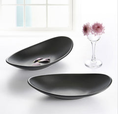 Frosted Porcelain Sushi Plate