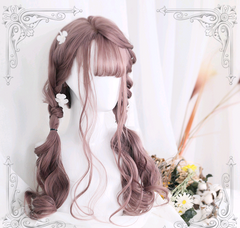 Lolita Wig 65cm Long Wavy Bangs Hairpiece