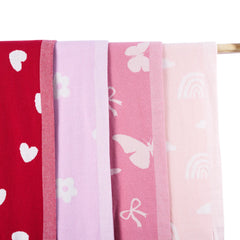 Butterfly Jacquard Knit Baby Blanket