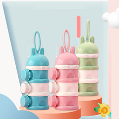 Layered Formula Storage Box for Travel and Snacks