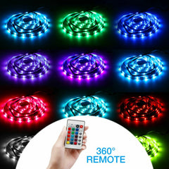 USB 5V RGB LED Strip Light Kit