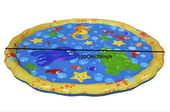 Inflatable Mat with Sprinkler for Outdoor Fun