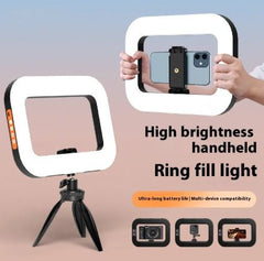 Rechargeable Mobile Phone Fill-in Light with Adjustable Stand f