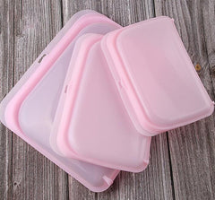 Eco-Friendly Silicone Food Storage Bags - Large Capacity