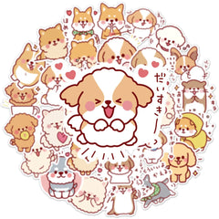 50 Dog Graffiti Stickers