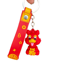 New Year Dragon Keychain Pendant for Bags and Gifts