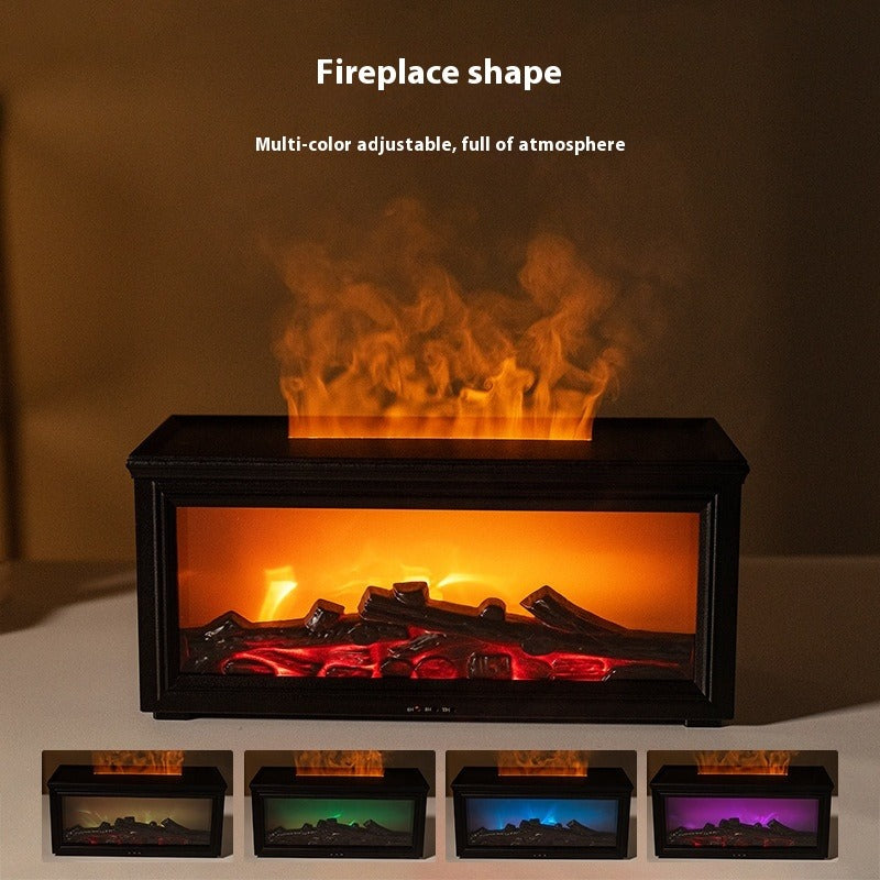 3D Fireplace Flame Aroma Diffuser