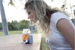 Stainless Steel Collapsible Straw for Outdoor Use