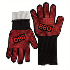 High-Temperature Heat Resistant BBQ Gloves (1 Pair)