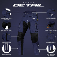 JAG Maverick Motorcycle Protective Pant - Black