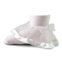 Girl's Pageant Lace Anklet (1438)