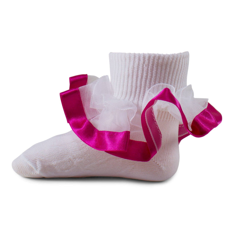 Girl's Pageant Lace Anklet (1438)