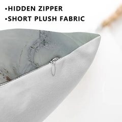 4 Printed Marble Pillow Covers for Home Decor (17.7")